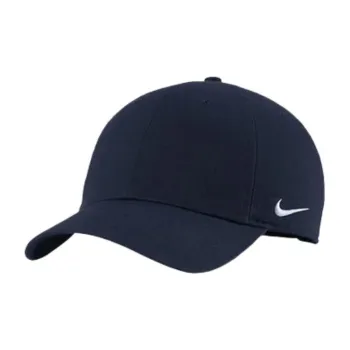 Nike Cotton Twill Metal Baseball Caps Unisex Dark Blue