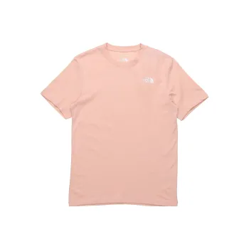THE NORTH FACE Set in Sleeve T Shirt Unisex Twilight Pink