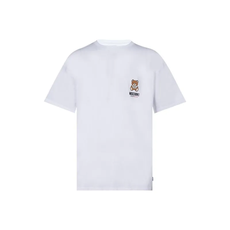 MOSCHINO T Shirts Men White-0