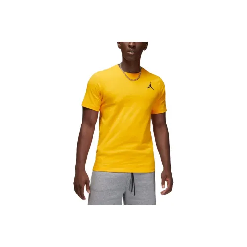 JORDAN T Shirts Men Yellow