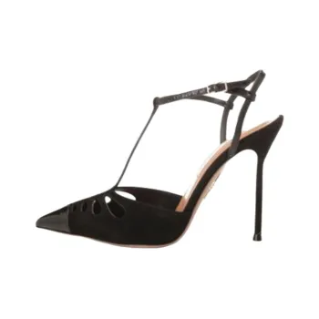 AQUAZZURA Camille Slim Heel High Heels Women's Black