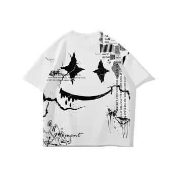 SANSYAS T Shirts Unisex White