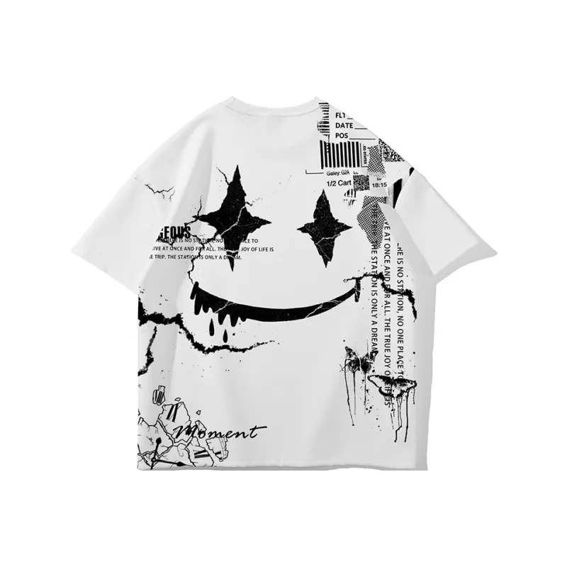 SANSYAS T Shirts Unisex White-0