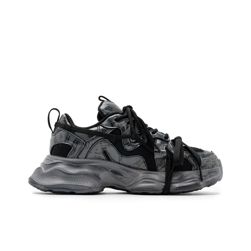 Snow Know The Answer SKTA Breathable Slip Resistant Low Top Chunky Sneakers Unisex-1