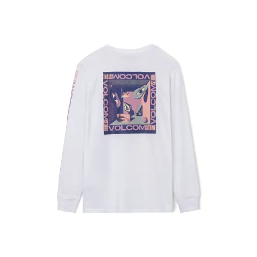 VOLCOM Long-Sleeved T-Shirt Men's White