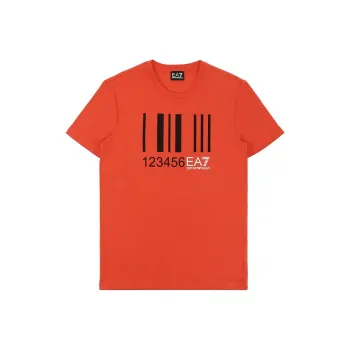 EMPORIO ARMANI T Shirts Men Orange