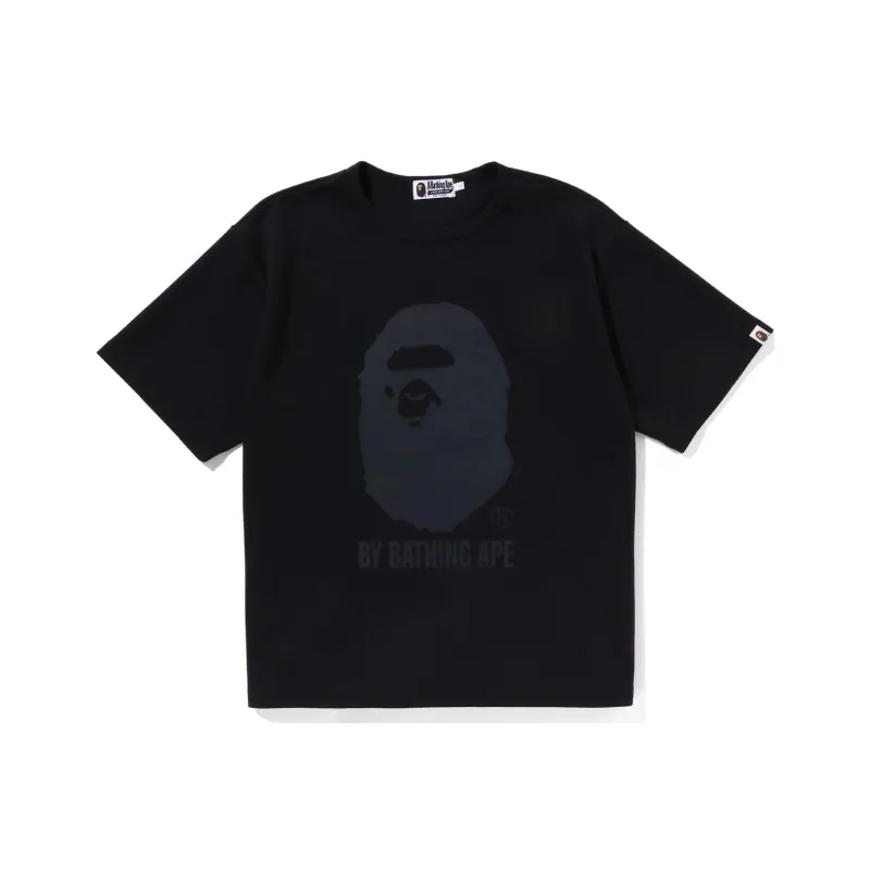 A BATHING APE Double Knit Ape Head Relaxed Fit Tee-0