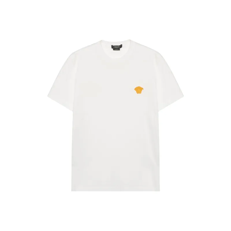VERSACE Medusa Embroidered T Shirt-0