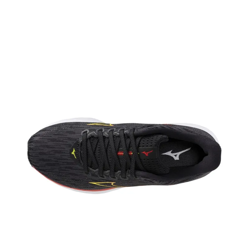 Mizuno Wave Rider 28 Low Top Running Shoes Unisex Black-2