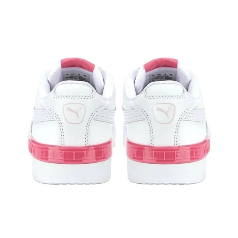 PUMA Jada Cushioning And Breathable Low Top Skateboard Shoes Women's White-2