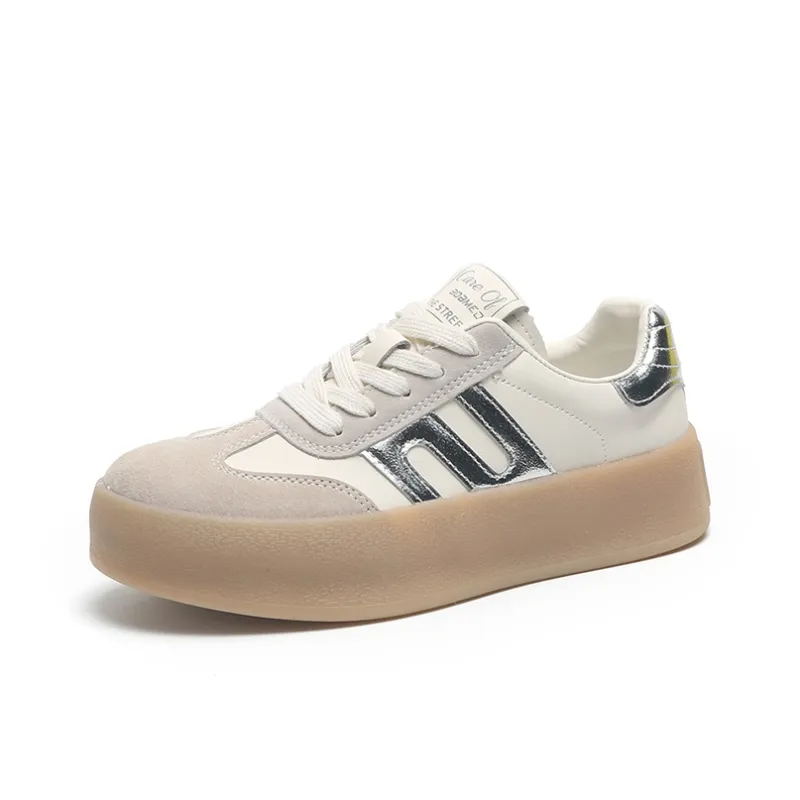 Chibang German Army Trainers Lightweight Low Top Skateboard Shoes Women's-0