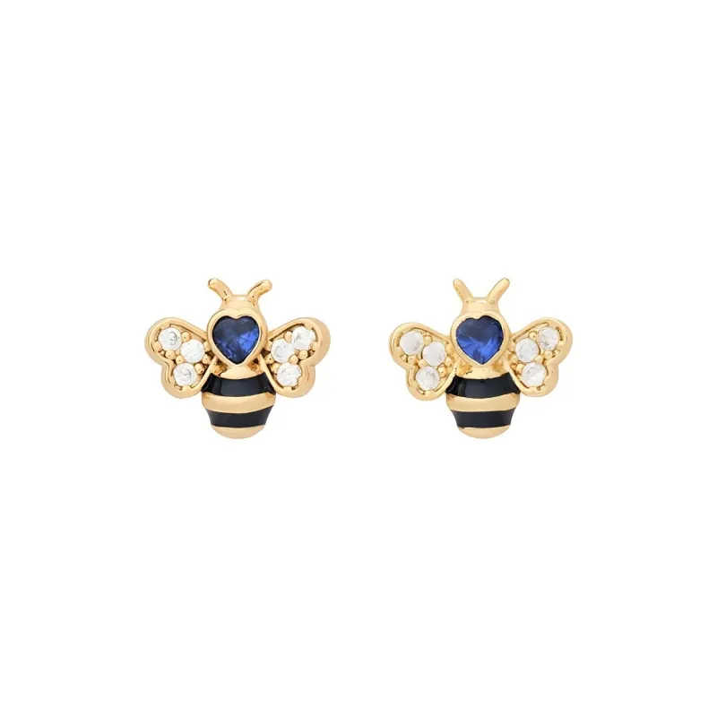 Kate Spade Copper Stud Earrings Women's Gold-0