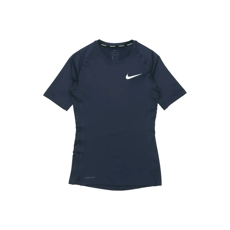 Nike T Shirts Men Navy Blue-0