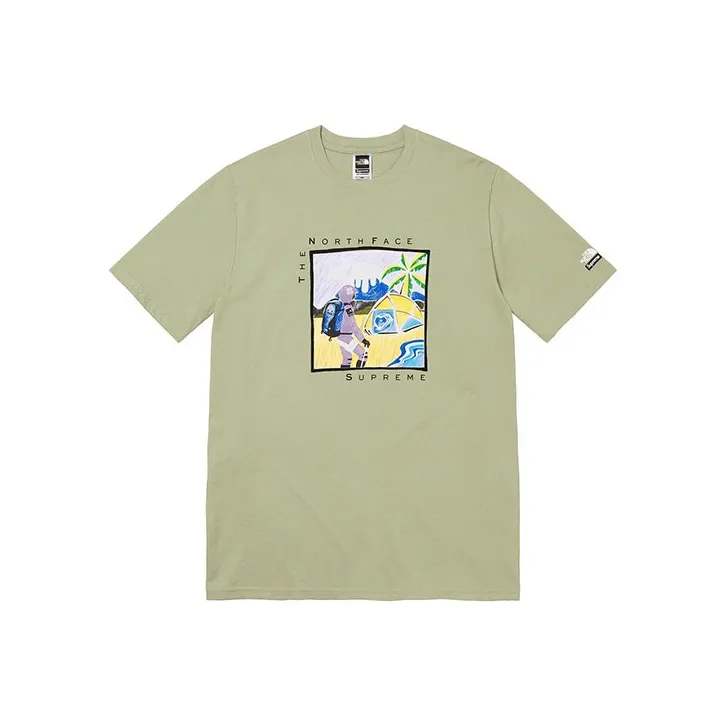 Supreme The North Face Sketch S/S Top-2