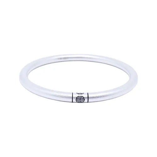 LIUXIN 999 Fine Silver Bangles Women's