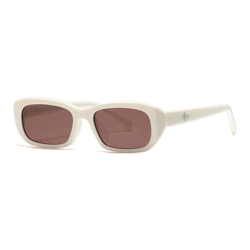 Prsr Plate Frame Irregular Shape Glasses Unisex-12