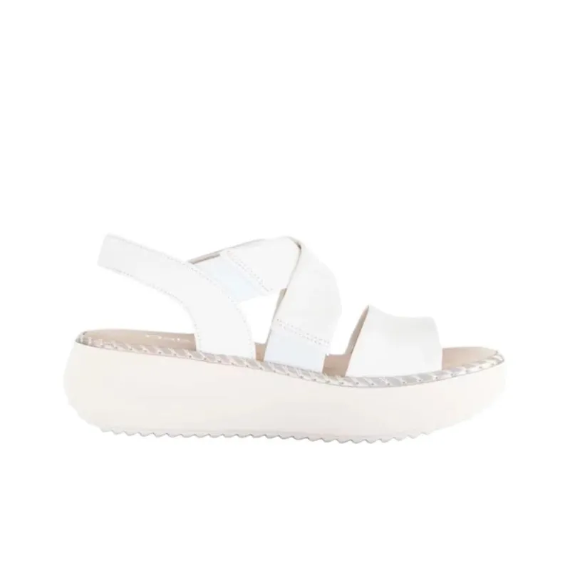 Gabor Fashion Strap Sandals 5.5cm Women's White-1