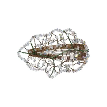 Cercoo Artificial Crystal Hair Clips Women's