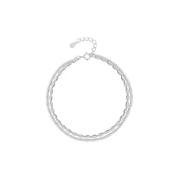 U state 999 Fine Silver Pure Silver Bracelets Women's