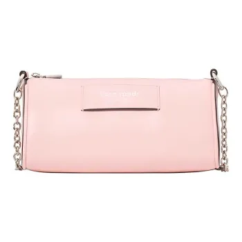 Kate Spade Cow Leather Cylinder Bag, Crossbody Bag, Shoulder Bag Small Size Women's Pink