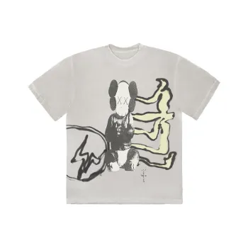 Travis Scott Cactus Jack + Kaws For Fragment Tee