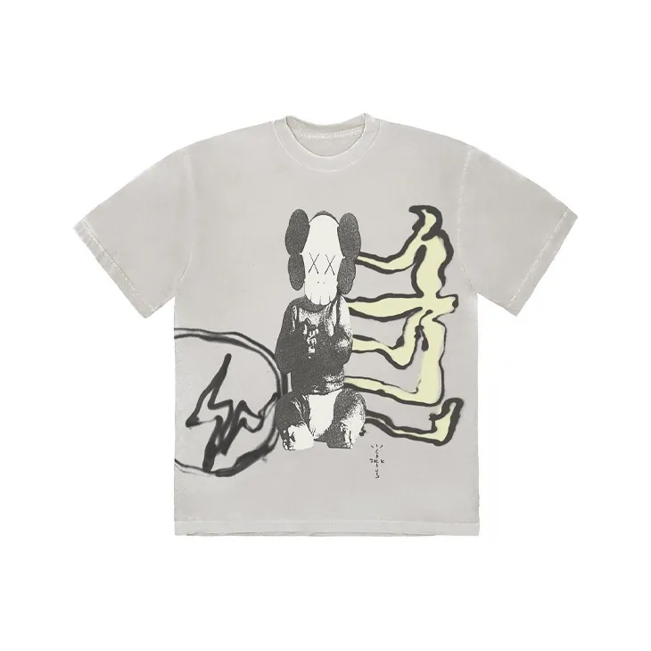 Travis Scott Cactus Jack + Kaws For Fragment Tee-0
