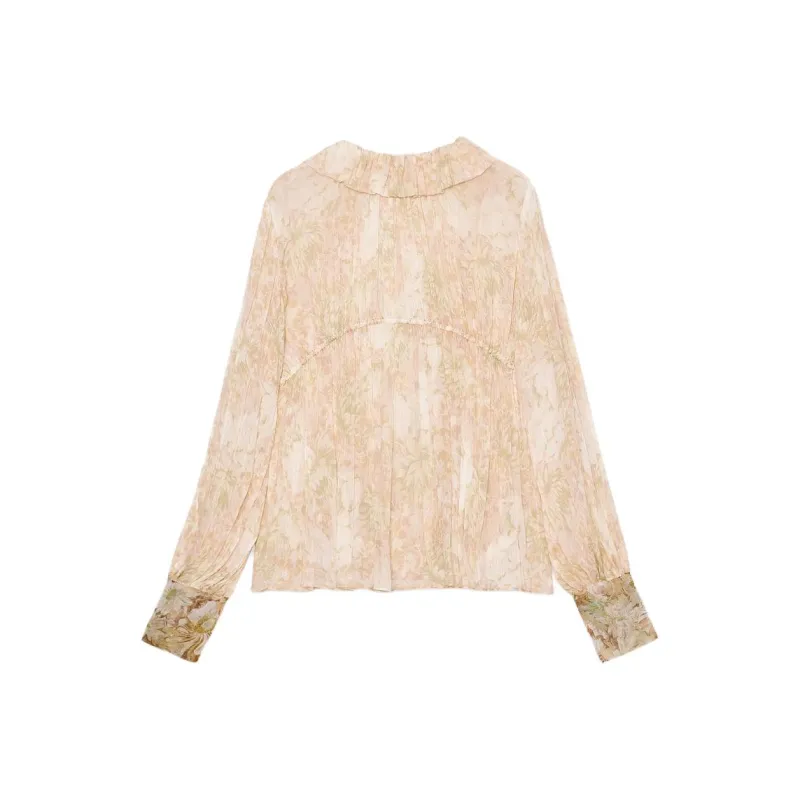 ZARA ZW Series Shirt Women's Print-1