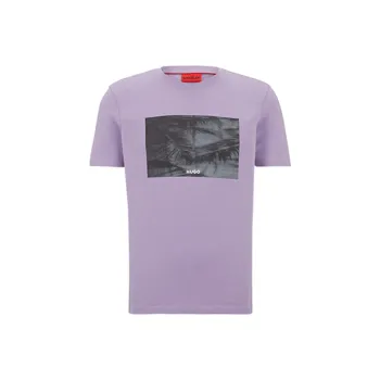HUGO BOSS T-Shirts Men Purple