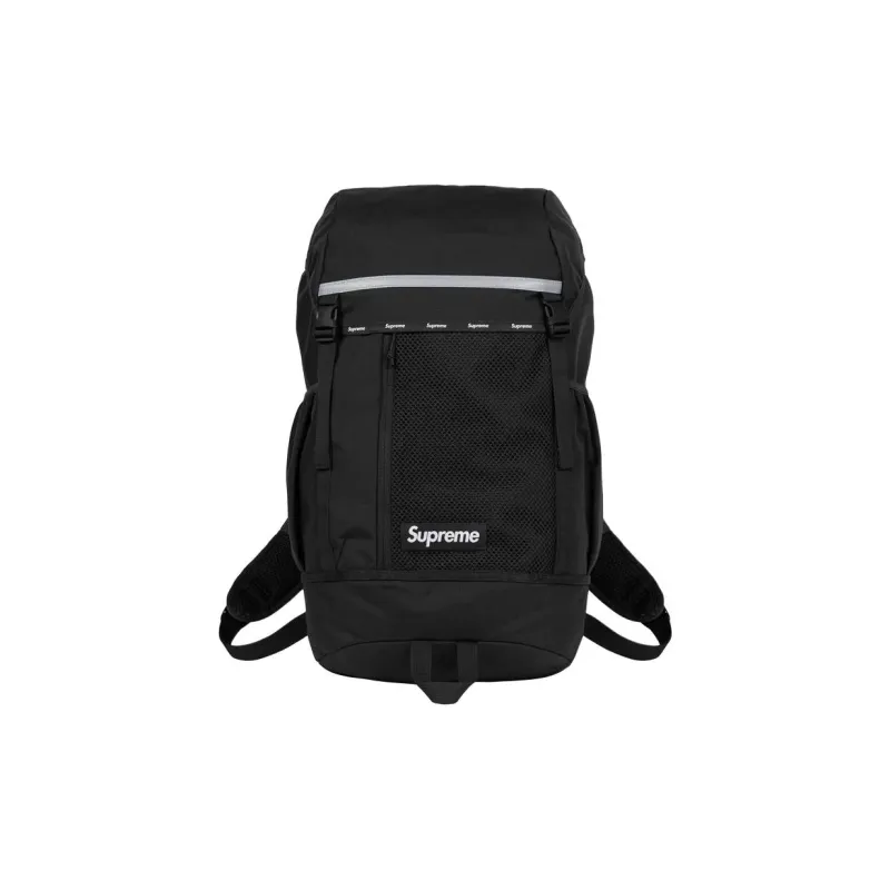 Supreme Nylon Backpack Regular Unisex Black-0