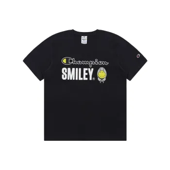 Smiley X Champion Smiley T Shirts Unisex