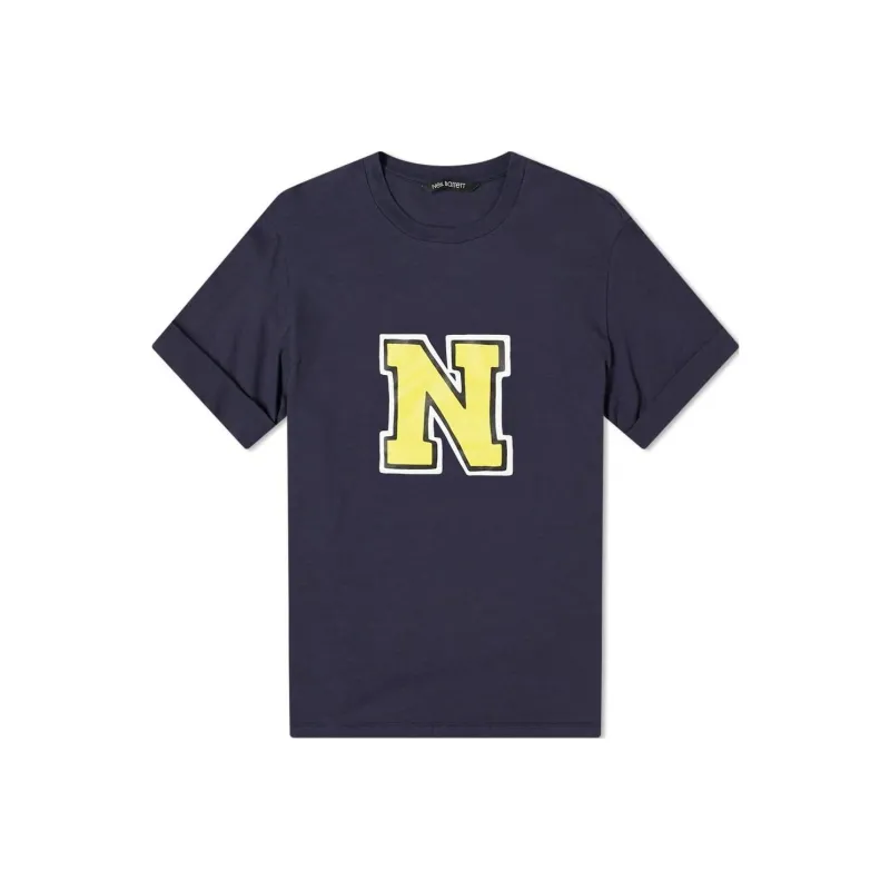 Neil Barrett T Shirts Men Navy Blue-0
