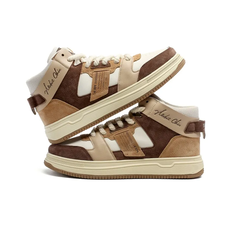 AMICNIEGD Breathable High Top Skateboard Shoes Men's-2