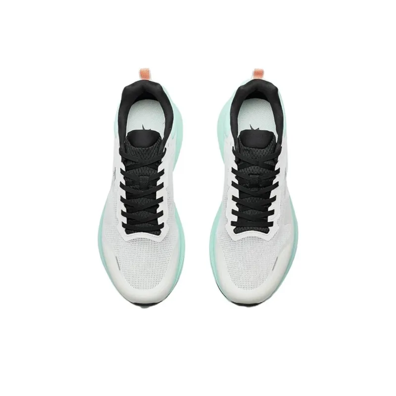 XTEP Cloud Walk 1.0 Coverage Slip Resistant Low Top Casual Running Shoes Men's White Green-3