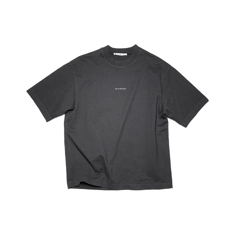 Acne Studios - ぼかしロゴTシャツ-リラックスユニセックス