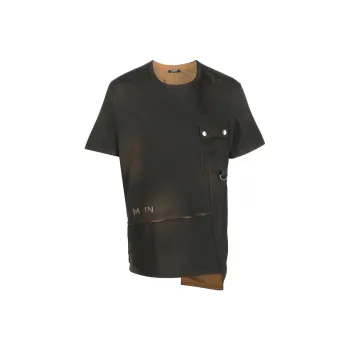 BALMAIN T-Shirts Men Brown