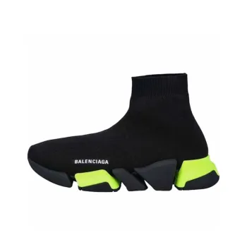 Balenciaga Speed Trainer 2.0 Black Fluo Yellow