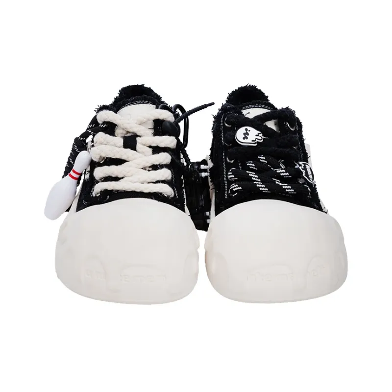 TWT Low Top Canvas Shoes Women's Joystick Black-2