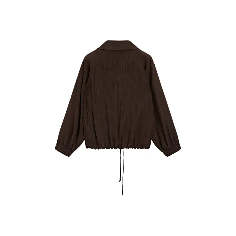 Massimo Dutti Jackets Coats Women's Brown-1
