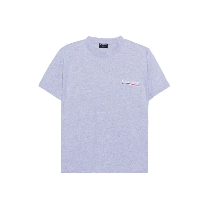 Balenciaga T Shirt Slim Fit Men's Gray-0