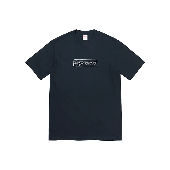 Supreme Kaws Chalk Logo Tee-3