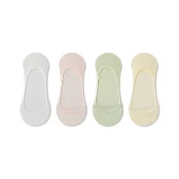 JIAZINI No Show Socks Women's 4 Pack