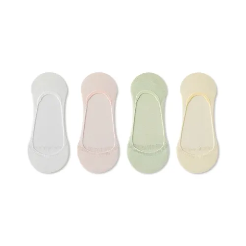 JIAZINI No Show Socks Women's 4 Pack