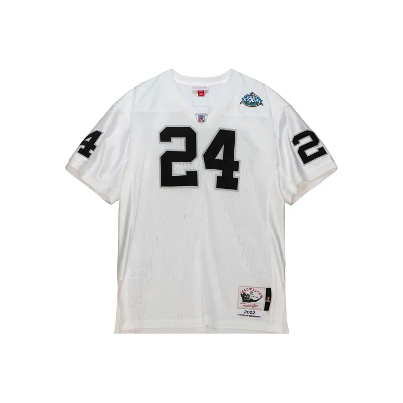 Mitchell Ness Nfl Super Bowl 'Raiders 2002 Charles Woodson' Jersey-0