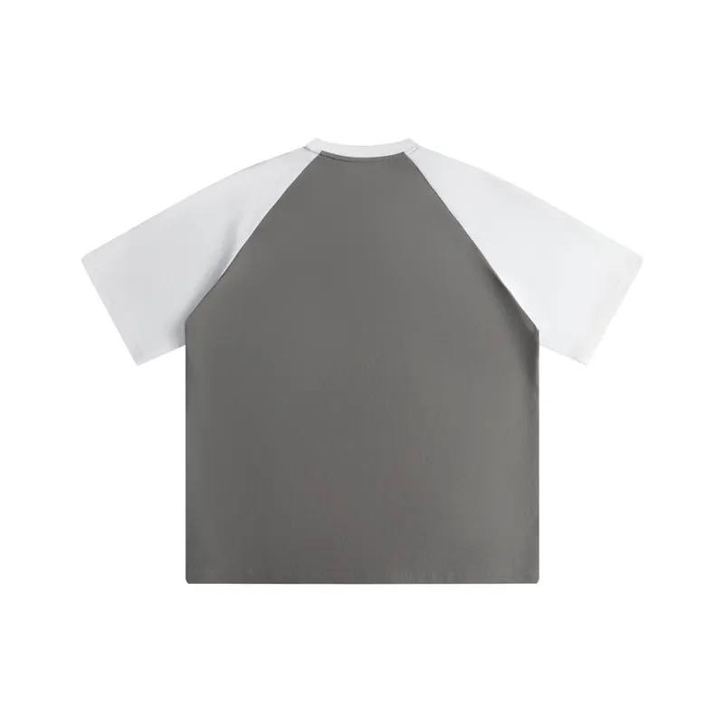 REDU T-Shirt Unisex White & Navy Blue Sleeves-15