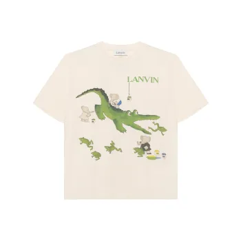 Lanvin T Shirt Men's Beige Yellow