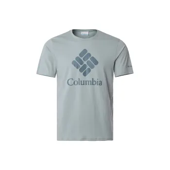 Columbia Drop Shoulder Sleeve T Shirt Men's Green