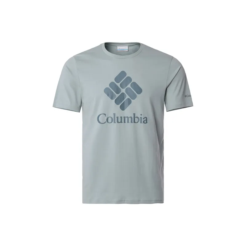 Columbia Drop Shoulder Sleeve T-Shirt Men's Green-0