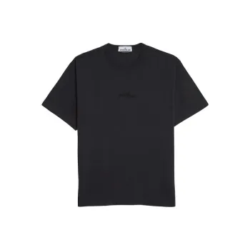 STONE ISLAND SS23 Cleanfit T Shirt Men's Marine Blue