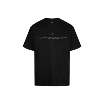 YLDP T Shirts Unisex Black