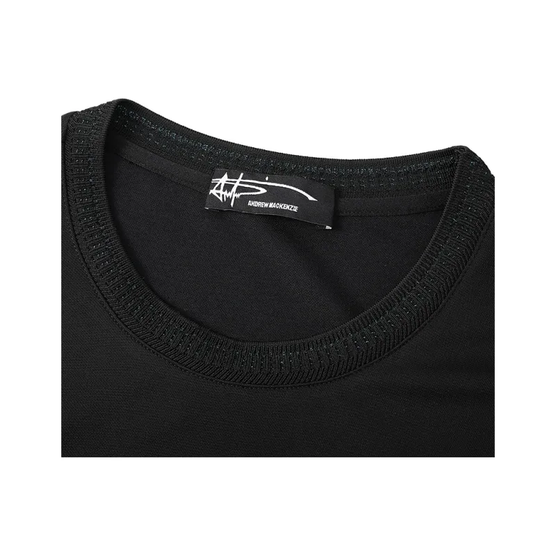 ANDREW MACKENZIE T Shirt Men's Black-2